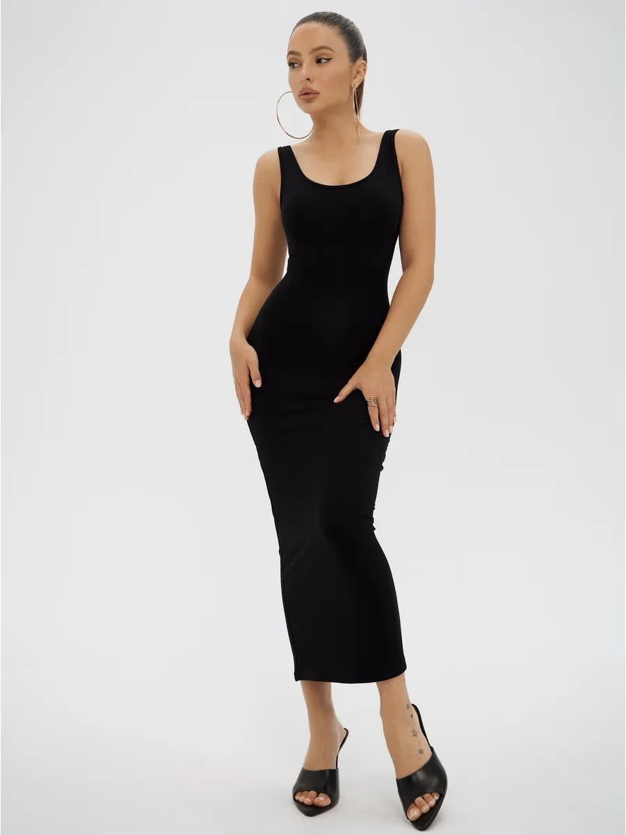La Côte d'Azur - Robe Sculptante à Shapewear Intégré