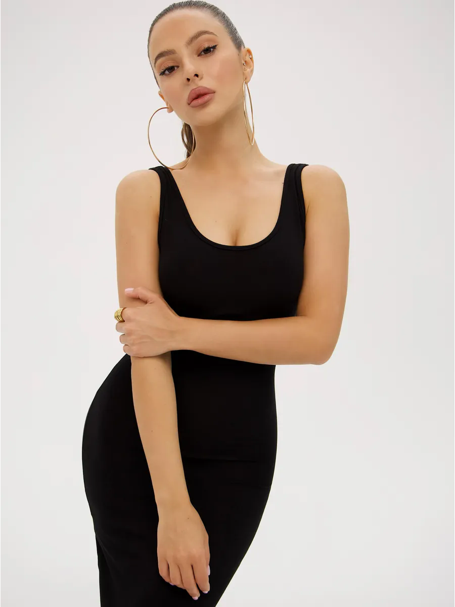 La Côte d'Azur - Robe Sculptante à Shapewear Intégré